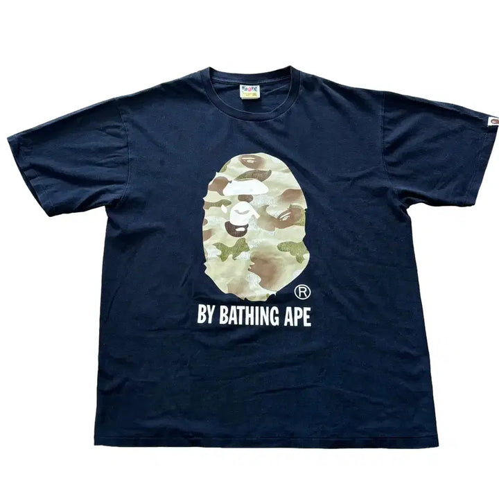 [BUNJANG] BAPE Camo Ape Short Sleeve T-shirt / 2XL 베이프 카모 사루 반팔티셔츠