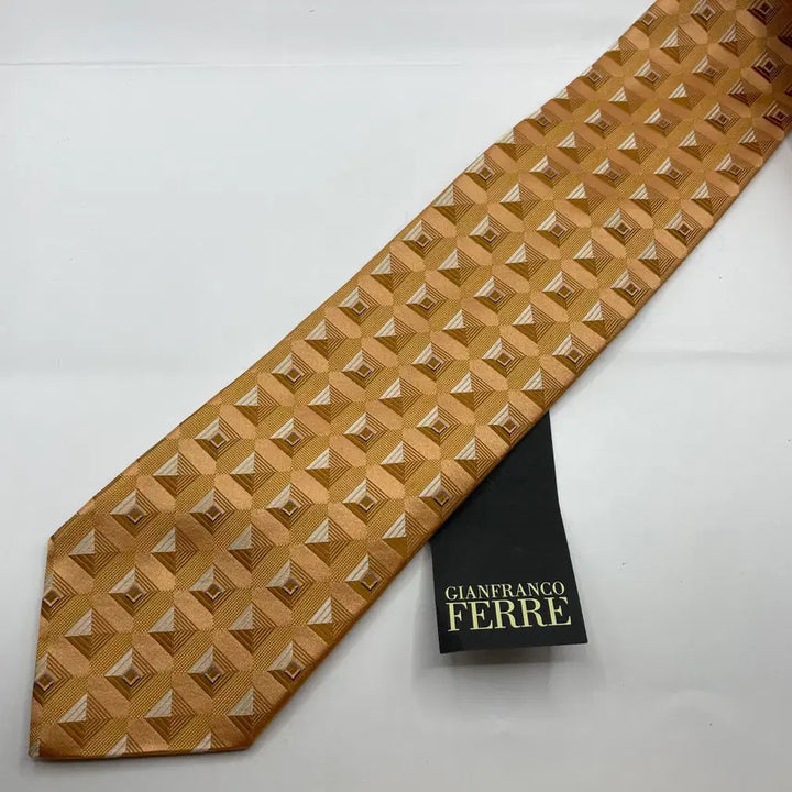 [BUNJANG] Gianfranco Ferre Patterned Necktie / 지안프랑코페레 패턴 넥타이 미사용