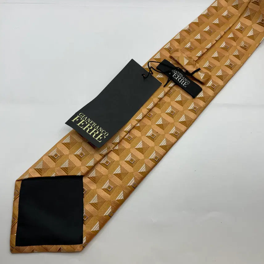 [BUNJANG] Gianfranco Ferre Patterned Necktie / 지안프랑코페레 패턴 넥타이 미사용