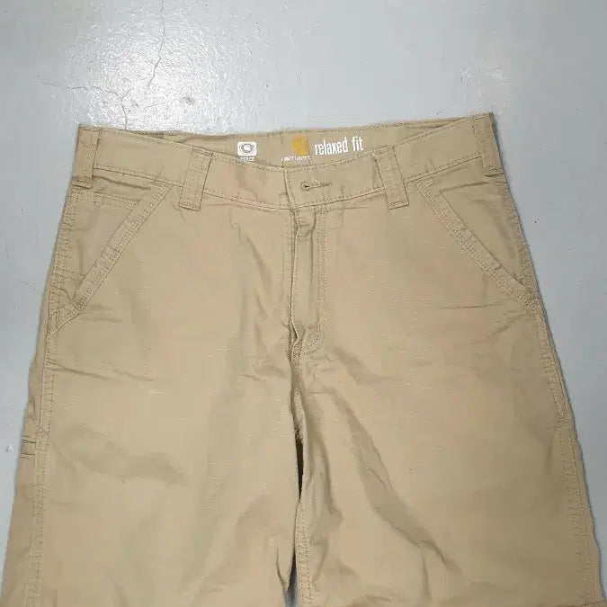 [BUNJANG] Carhartt Relaxed Fit Shorts Beige 32 / 칼하트 릴렉스핏 반바지 베이지32