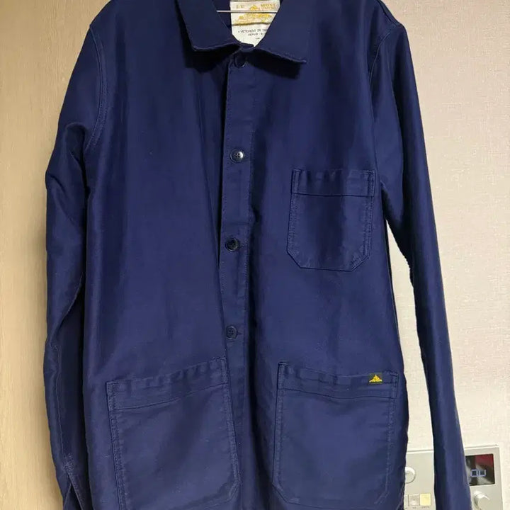 [BUNJANG] Le Mont Saint Michel Moleskin French Work Jacket (Size 52) / 르몽생미셸 몰스킨 프렌치 워크자켓 52사이즈