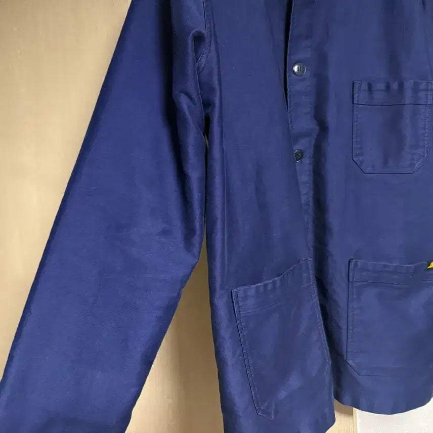 [BUNJANG] Le Mont Saint Michel Moleskin French Work Jacket (Size 52) / 르몽생미셸 몰스킨 프렌치 워크자켓 52사이즈
