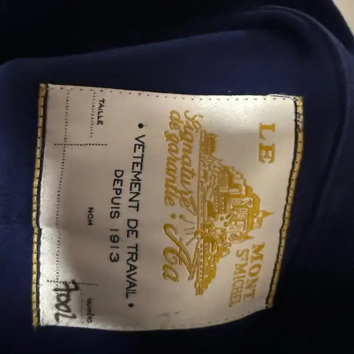 [BUNJANG] Le Mont Saint Michel Moleskin French Work Jacket (Size 52) / 르몽생미셸 몰스킨 프렌치 워크자켓 52사이즈