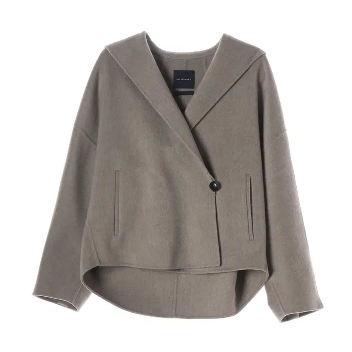 [SOLD OUT] 더캐시미어 21FW 핸드메이드 울 캐시미어 블렌드 후드 코트