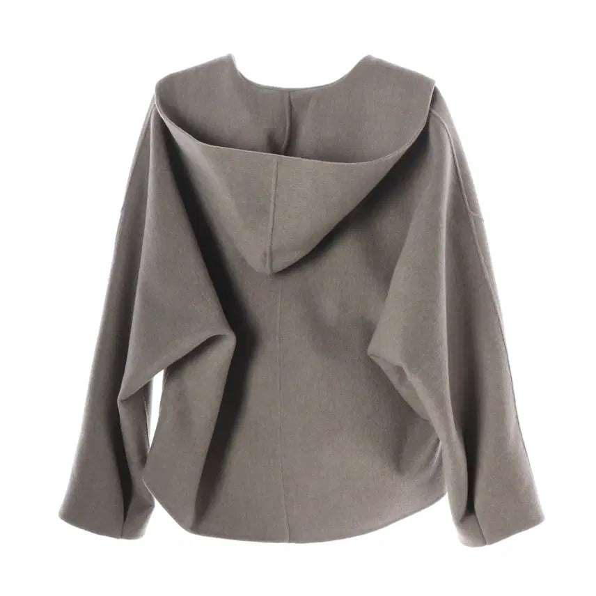 [SOLD OUT] 더캐시미어 21FW 핸드메이드 울 캐시미어 블렌드 후드 코트