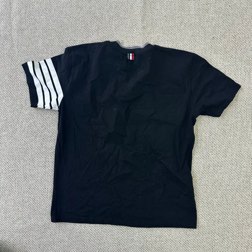 [SOLD OUT] 실측확인 빈티지 화이트 포인트 반팔 0413D