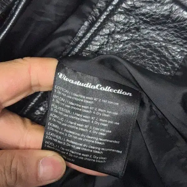 [BUNJANG] VIVASTUDIO Black Classic Rider Jacket / 비바스튜디오 블랙 클래식 라이더 자켓 S