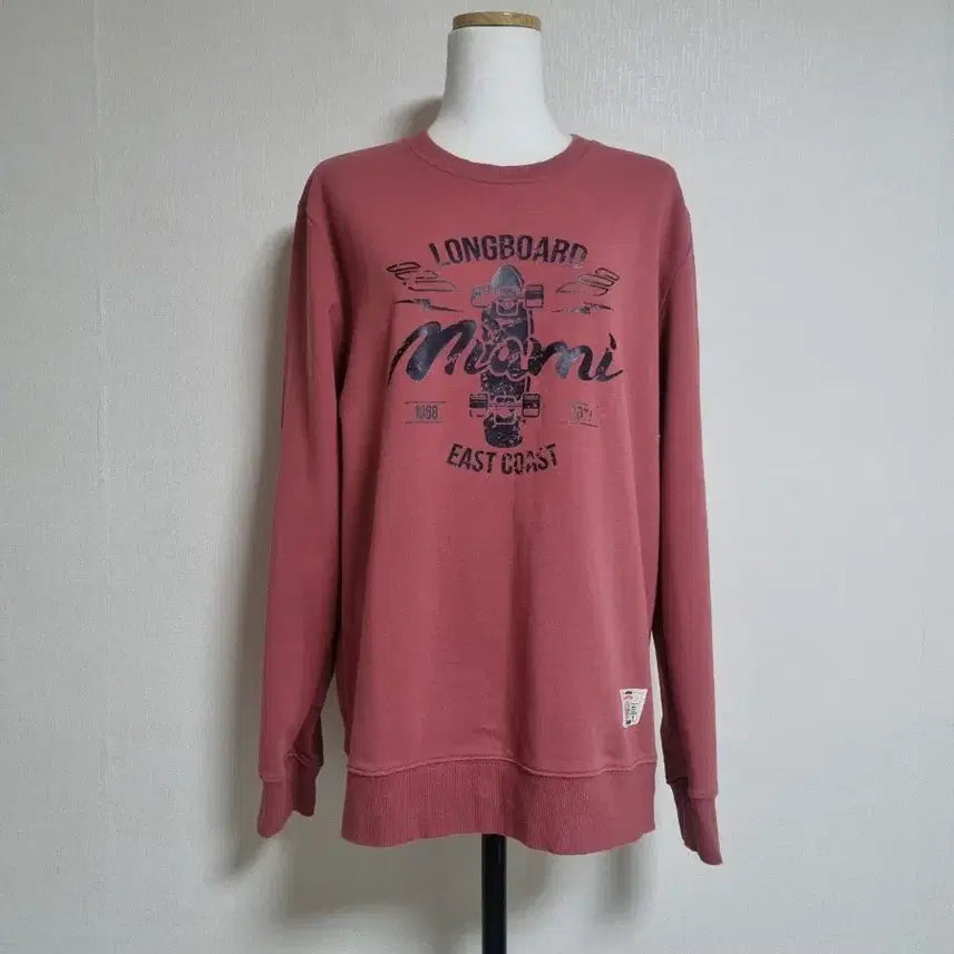 [BUNJANG] Vintage Miami Longboard Sweatshirt / 빈티지 마이애미 롱보드 맨투맨 티셔츠