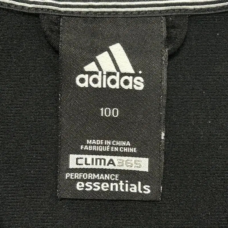 [BUNJANG] Adidas Classic Black Track Top Jacket (Size 100) / 아디다스 클래식 블랙 트랙탑 져지 100