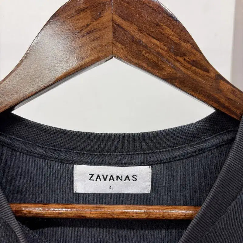 [BUNJANG] Jabanas Layered Long Sleeve T-shirt / (105) 자바나스 스트릿 무지 레이어드 롱슬리브 긴팔 티