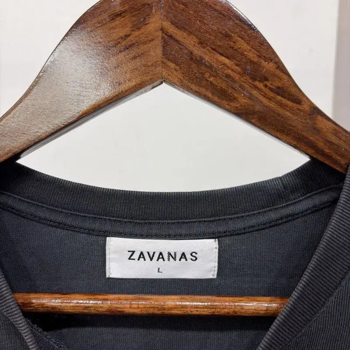 [BUNJANG] Jabanas Layered Long Sleeve T-shirt / (105) 자바나스 스트릿 무지 레이어드 롱슬리브 긴팔 티