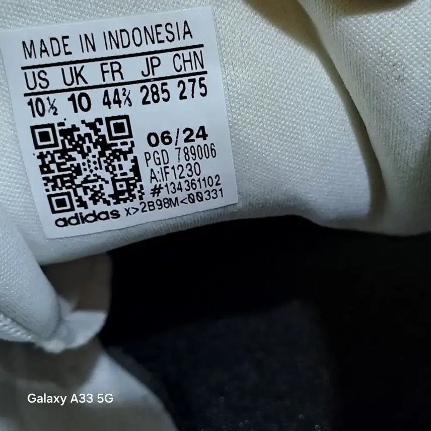 [BUNJANG] Adidas Duramo RC Running Shoes / 아디다스 듀라모 RC  285mm