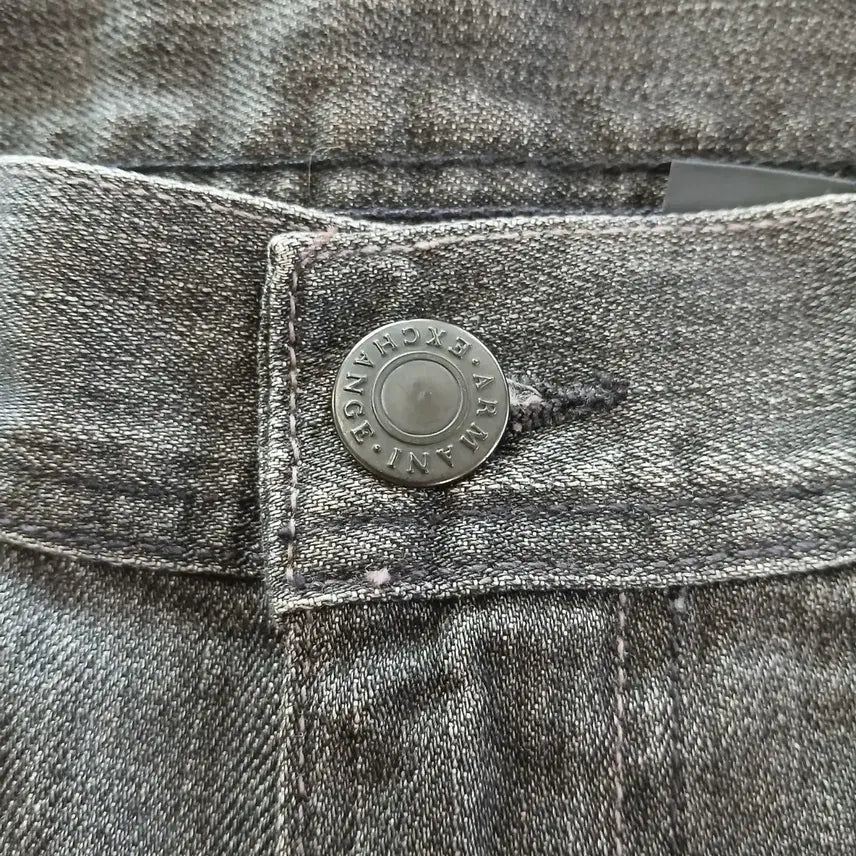 [BUNJANG] Armani Exchange Distressed Wash Denim Jeans / 알마니익스체인지 데미지 워싱 데님 청바지