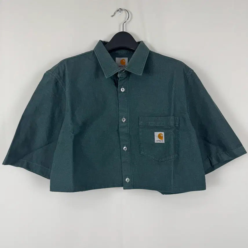 [BUNJANG] Carhartt Work Crop Shirt / b169) 칼하트 워크 크롭 셔츠