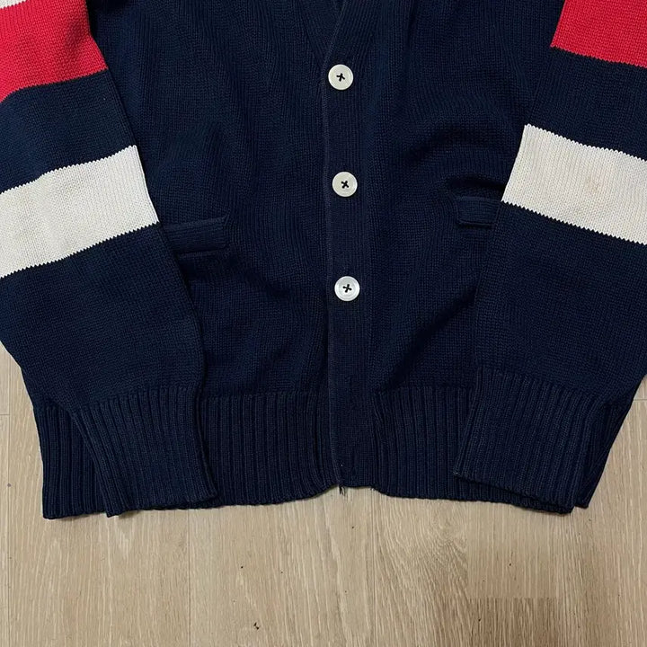 [SOLD OUT] 빈폴 남성 로고 니트 가디건 L/100
