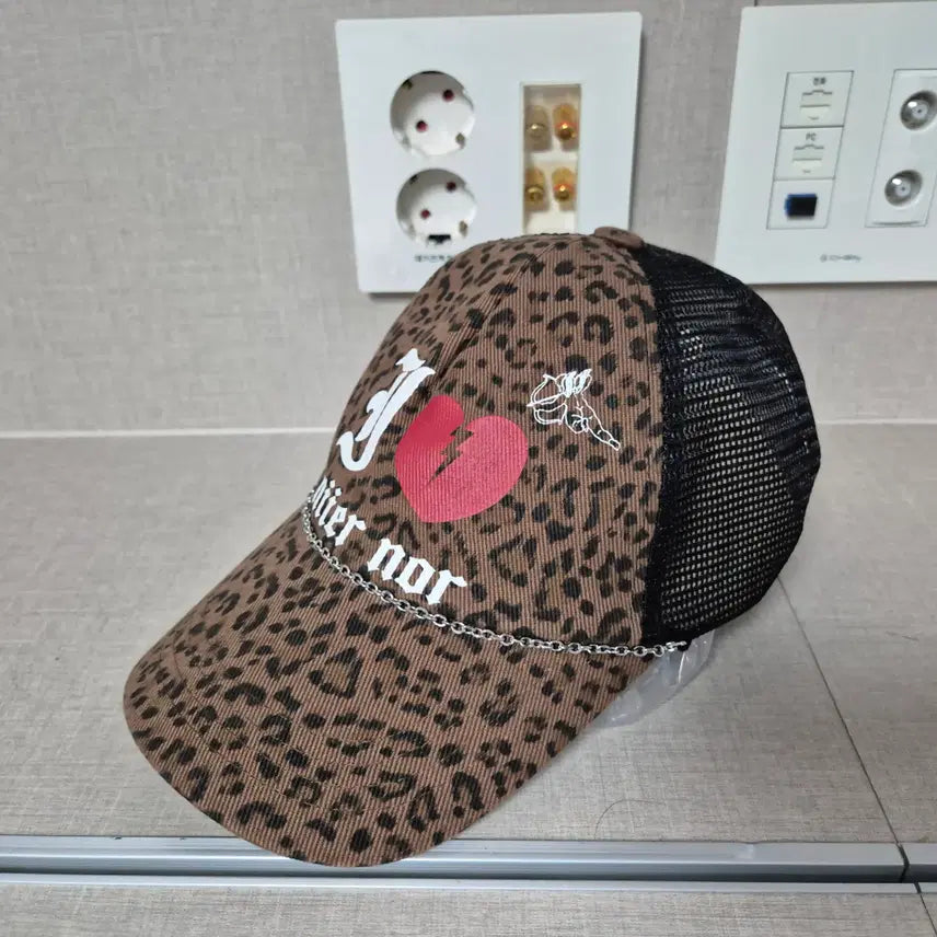 [BUNJANG] NIIER NOR Leopard Print Ball Cap for Women / NIIER NOR 니어노어  호피 볼캡 여성 프리