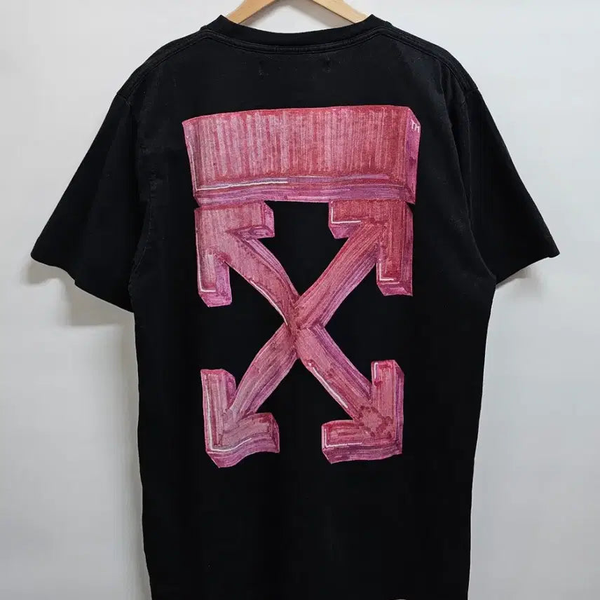 [SOLD OUT] 오프화이트 마커애로우 반팔티셔츠 XL 정품큐알