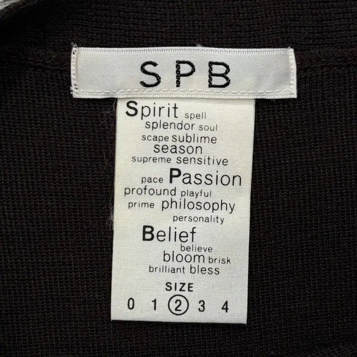 [BUNJANG] SPB Wool Blend Knit Sweater / SPB 울블렌드 니트 v2895