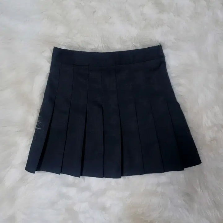 [BUNJANG] Black Pleated Mini Skirt / 검정 플리츠 미니스커트
