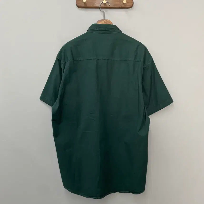 [SOLD OUT] 칼하트 다크그린 반팔 셔츠 H2452