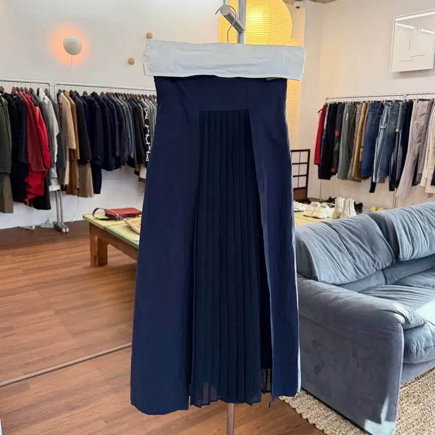 [BUNJANG] Ray Beams Pleated Skirt / 레이 빔즈 플리츠 스커트