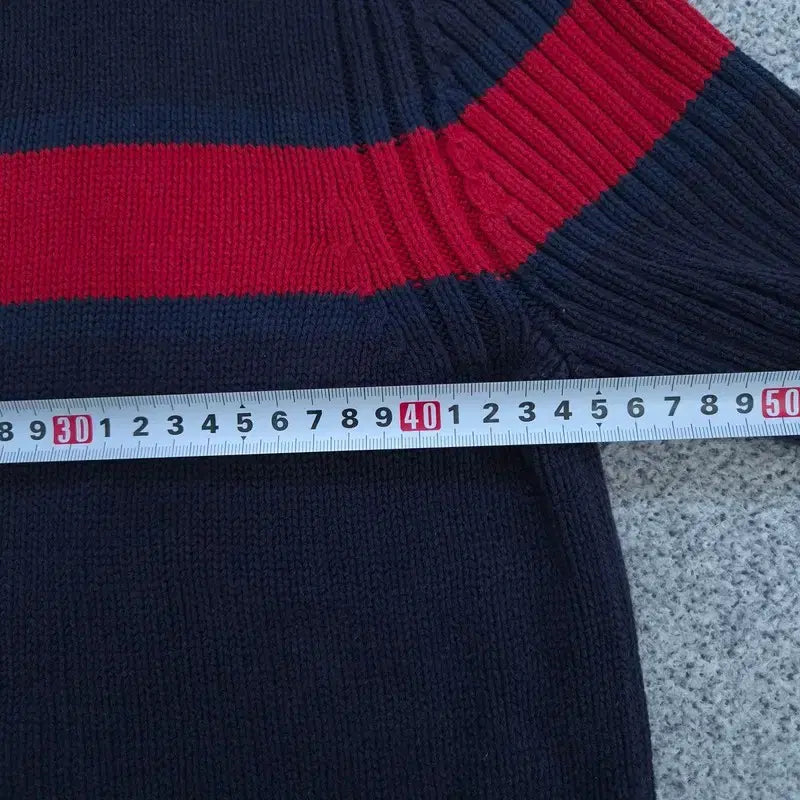 [BUNJANG] Tommy Hilfiger Knit Zip-Up Jacket / M 타미힐피거 니트 집업 | B