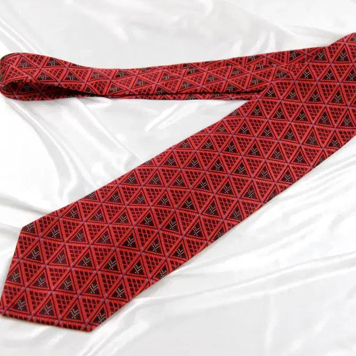 [BUNJANG] Yves Saint Laurent Classic Silk Tie / 입생로랑 9.8cm A+등급 이태리 클래식 남자 명품 넥타이