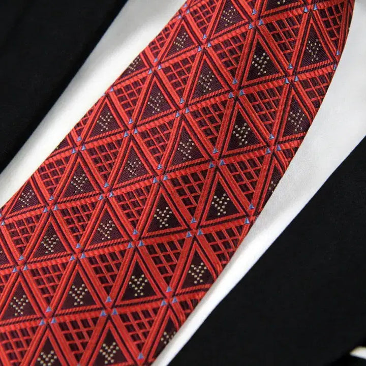[BUNJANG] Yves Saint Laurent Classic Silk Tie / 입생로랑 9.8cm A+등급 이태리 클래식 남자 명품 넥타이