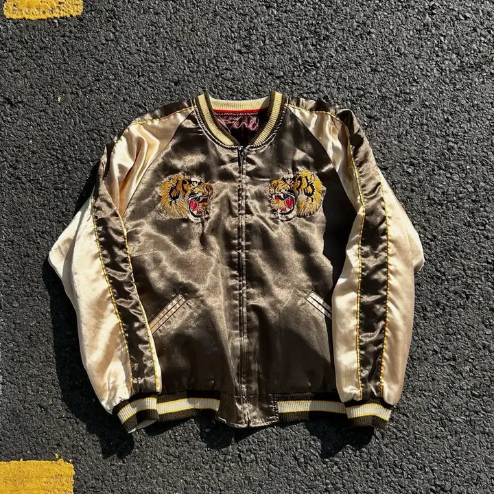 [BUNJANG] Dragonfly Reversible Souvenir Jacket / 드래곤플라이 리버시블 수베니어 자켓