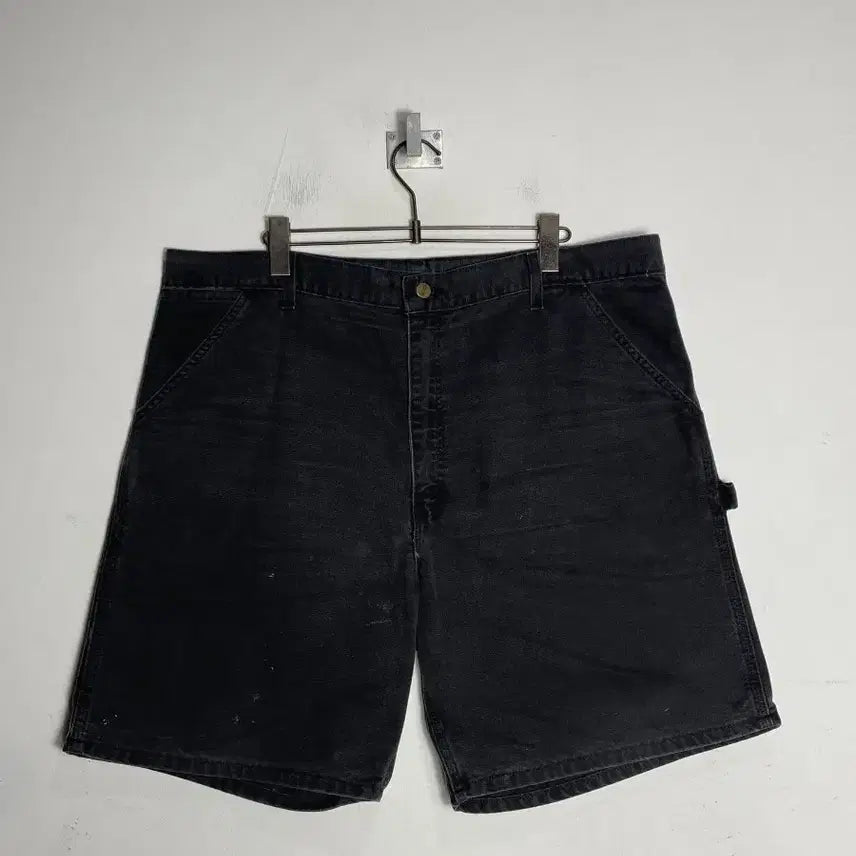 [BUNJANG] Carhartt Black Shorts / 칼하트 블랙 반바지