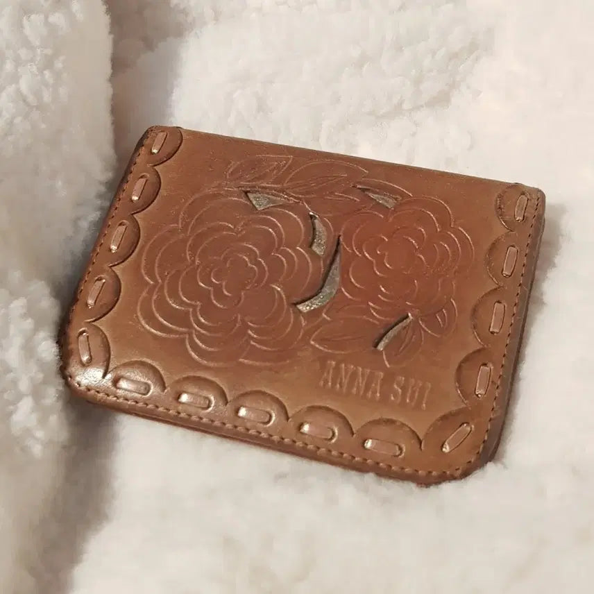 [BUNJANG] Anna Sui Mori Girl Vintage Card Wallet / 안나수이 빈티지 모리걸 카드지갑