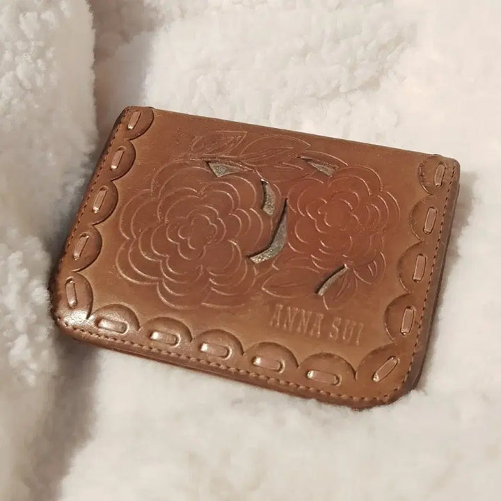[BUNJANG] Anna Sui Mori Girl Vintage Card Wallet / 안나수이 빈티지 모리걸 카드지갑
