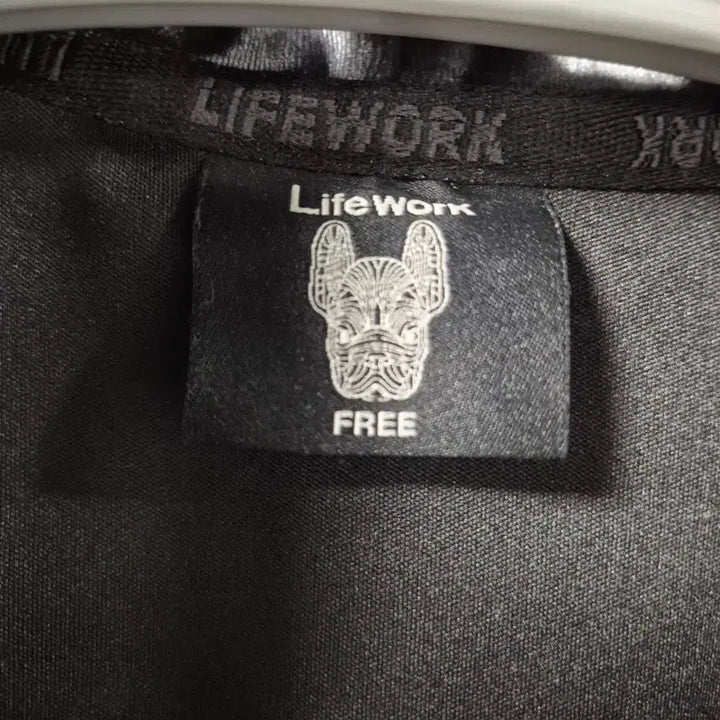 [BUNJANG] LifeWork Velvet Hoodie Zip-up Charcoal Free Size / *무료배송*라이프워크 벨벳 후드집업 차콜 프리시이즈 (상태A급)