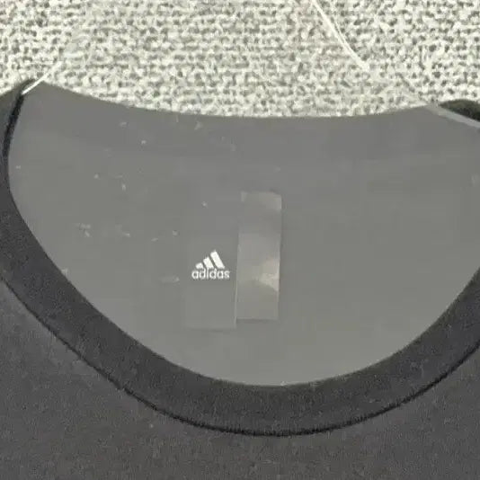 [BUNJANG] Adidas Gray Logo Tri-Stripe Oversized Sweatshirt XL / 아디다스 그레이 로고 삼선 오버핏 맨투맨 XL