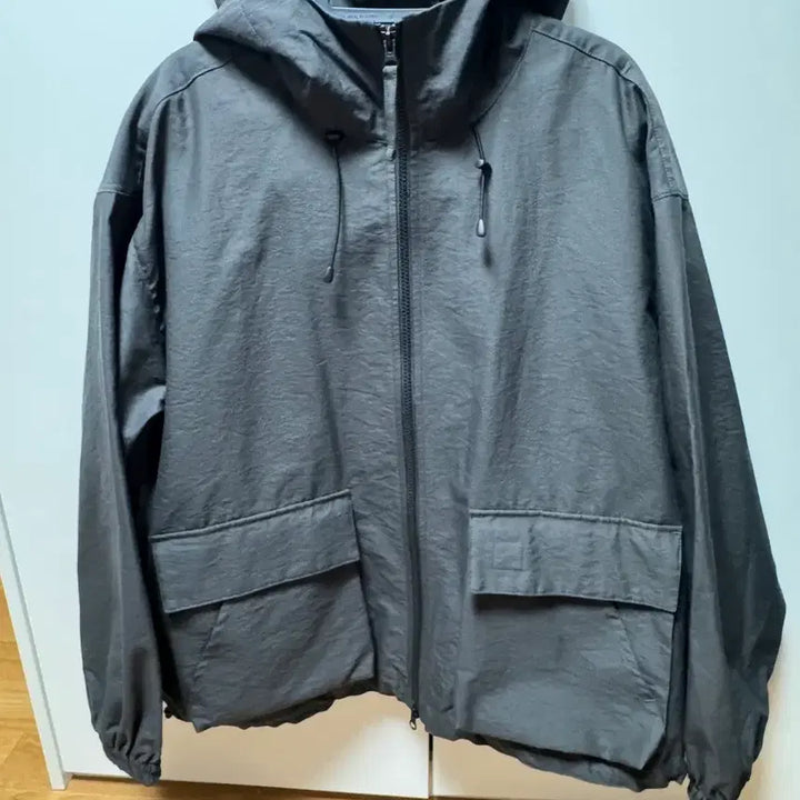 [SOLD OUT] 홀리선 브리즈 코튼 자켓 차콜 m 사이즈