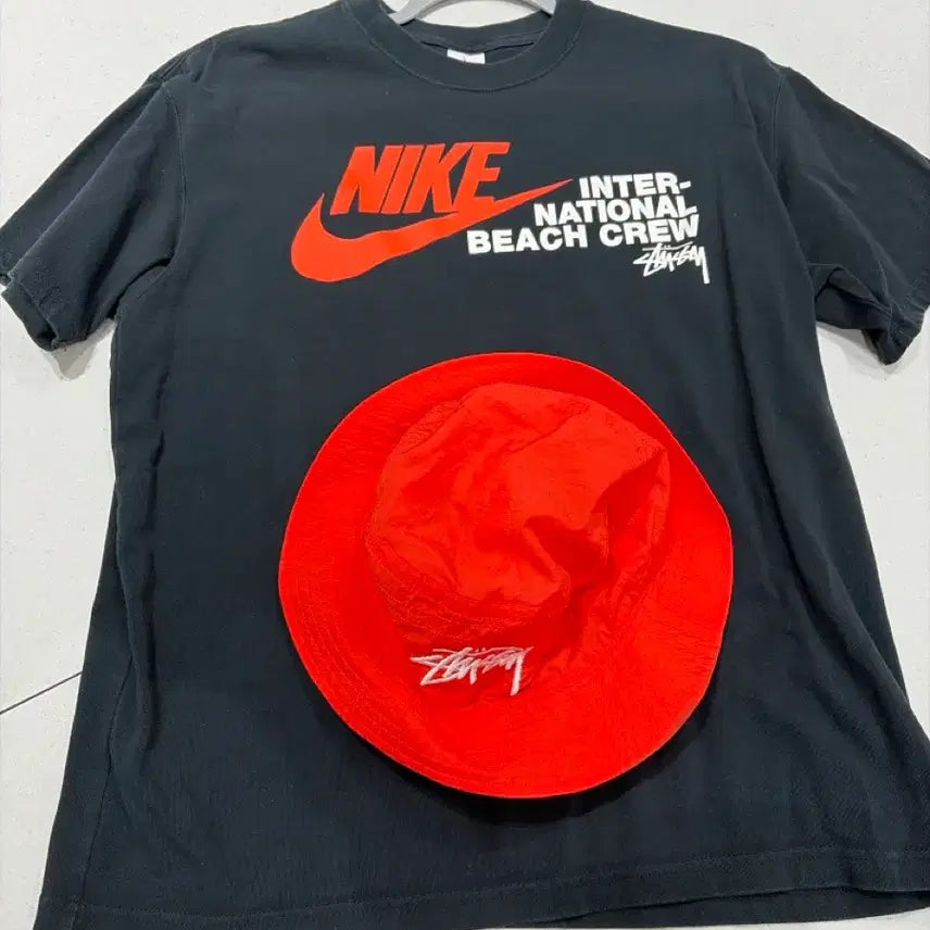[SOLD OUT] 나이키 스투시 버킷햇&amp;비치 반팔