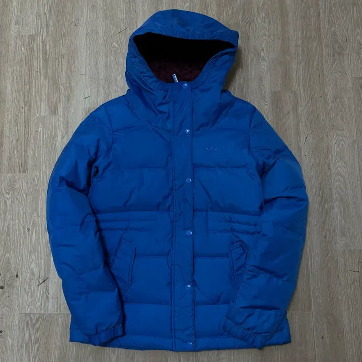 [BUNJANG] Adidas Duck Down Puffer Hooded Padding Jacket / 아디다스 덕다운 푸퍼 후드 패딩 L/100