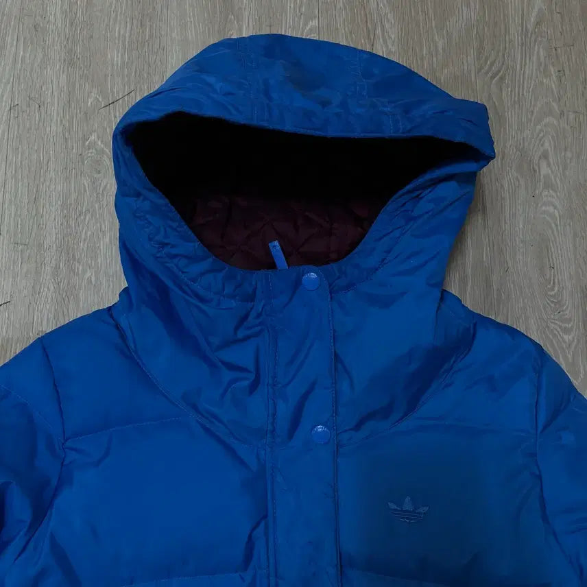 [BUNJANG] Adidas Duck Down Puffer Hooded Padding Jacket / 아디다스 덕다운 푸퍼 후드 패딩 L/100