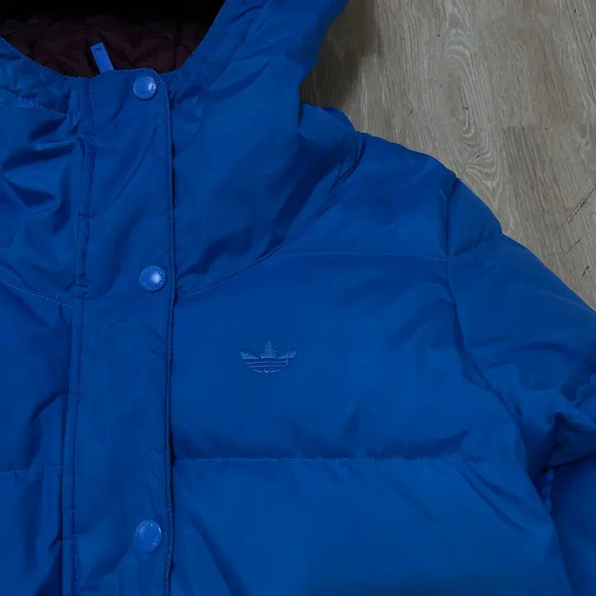 [BUNJANG] Adidas Duck Down Puffer Hooded Padding Jacket / 아디다스 덕다운 푸퍼 후드 패딩 L/100