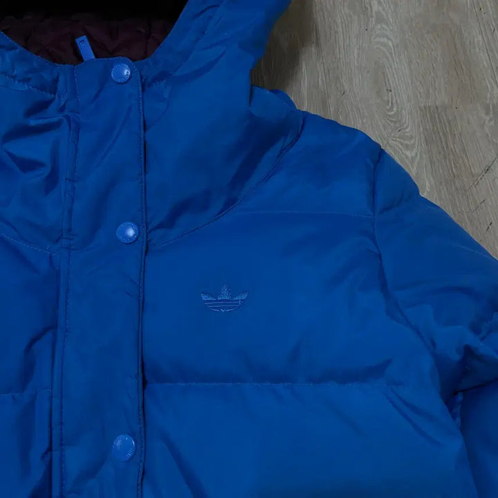 [BUNJANG] Adidas Duck Down Puffer Hooded Padding Jacket / 아디다스 덕다운 푸퍼 후드 패딩 L/100
