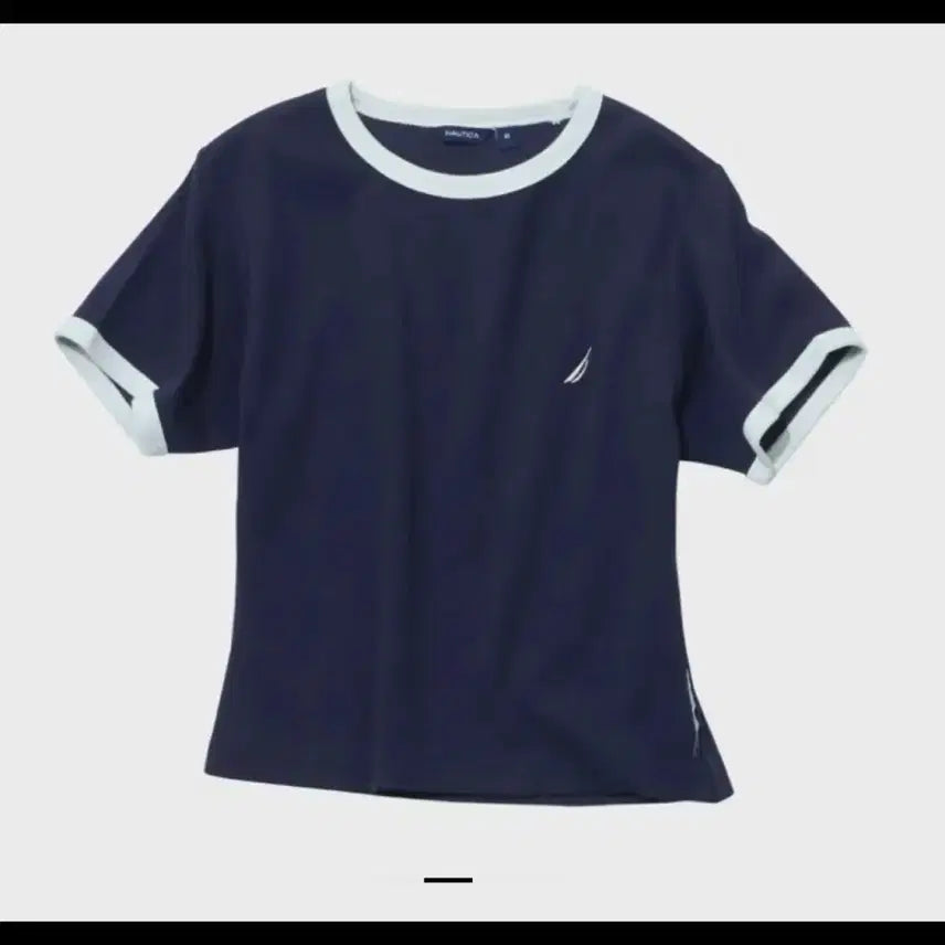 [BUNJANG] Nautica Ringer T-shirt Navy / 노티카 링거 반팔 티셔츠 네이비 새상품
