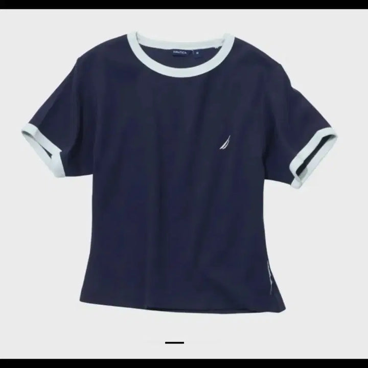[BUNJANG] Nautica Ringer T-shirt Navy / 노티카 링거 반팔 티셔츠 네이비 새상품