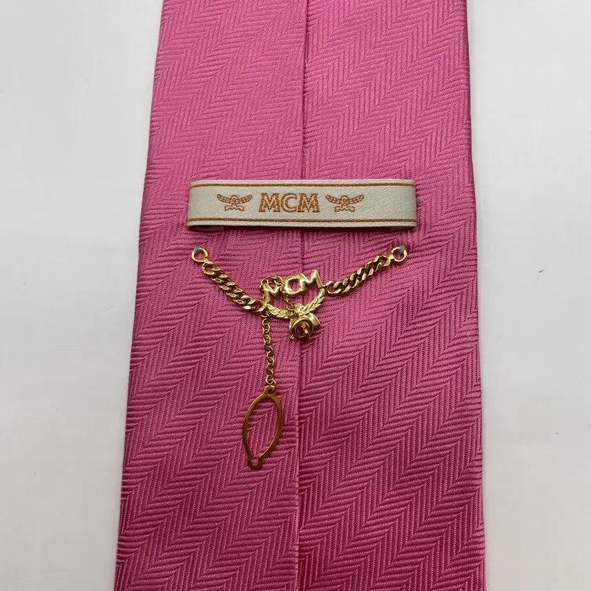 [BUNJANG] MCM Patterned Necktie / MCM 패턴 넥타이
