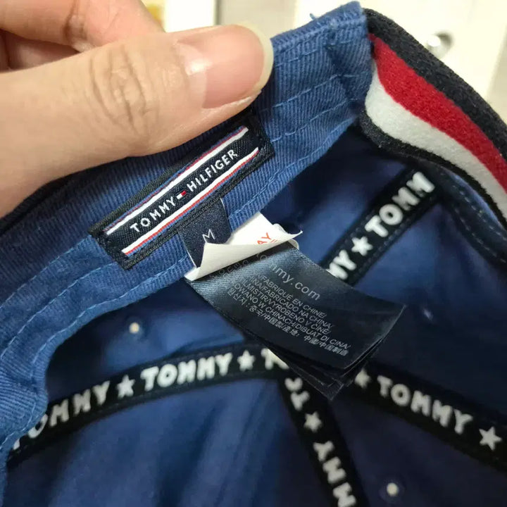 [BUNJANG] Tommy Hilfiger Kids Navy Ball Cap / 52)타미힐피거 키즈 볼캡 주머니 모자