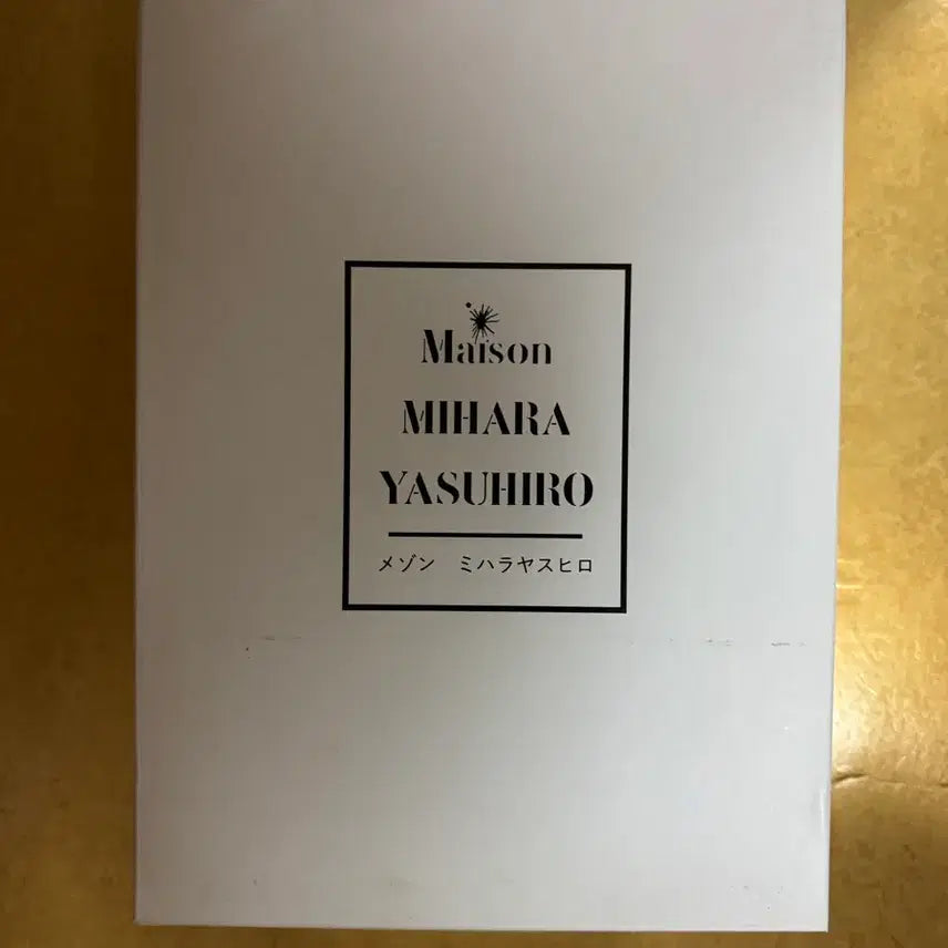 [SOLD OUT] 미하라 야스히로 <EU 42> 피터슨 OG 솔 캔버스 화이트