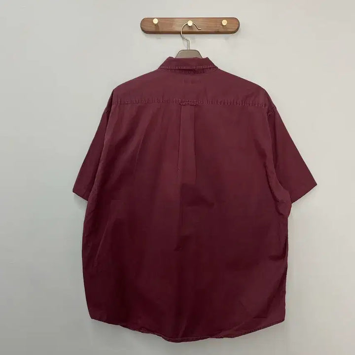 [SOLD OUT] 폴로 랄프로렌 버건디 반팔 셔츠 H2453