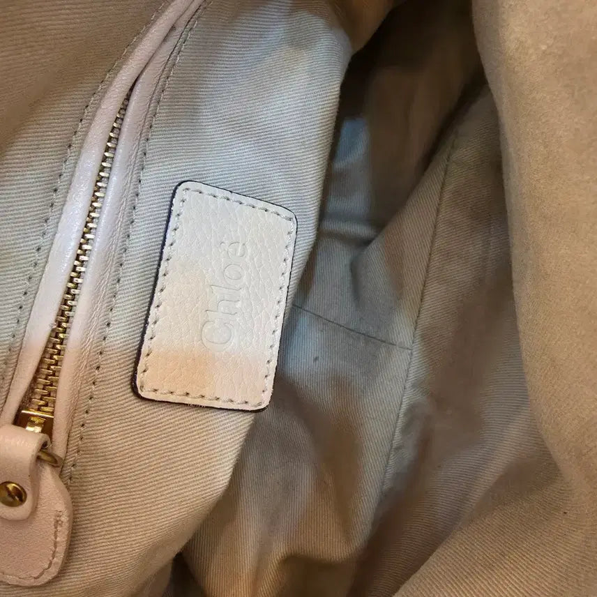 [BUNJANG] Chloé Paraty Small Shoulder Bag Ivory / 끌로에 파라티 스몰 숄더백 아이보리