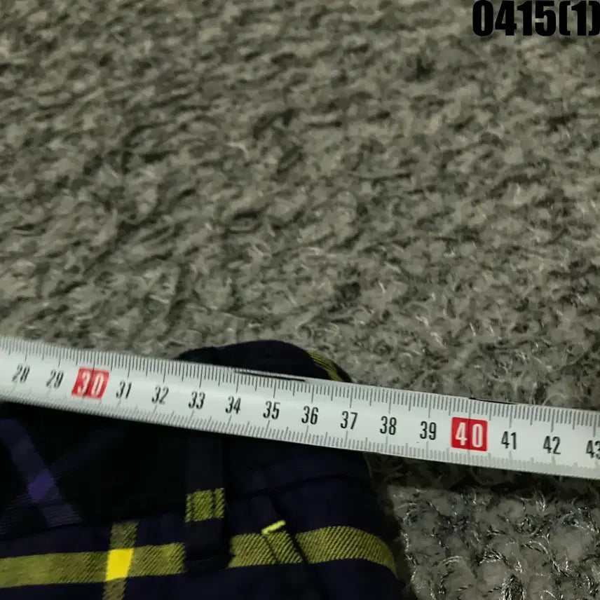 [BUNJANG] Le Coq Sportif Checkered Mini Skirt / 르꼬끄 체크 미니스커트 퍼플 스커트