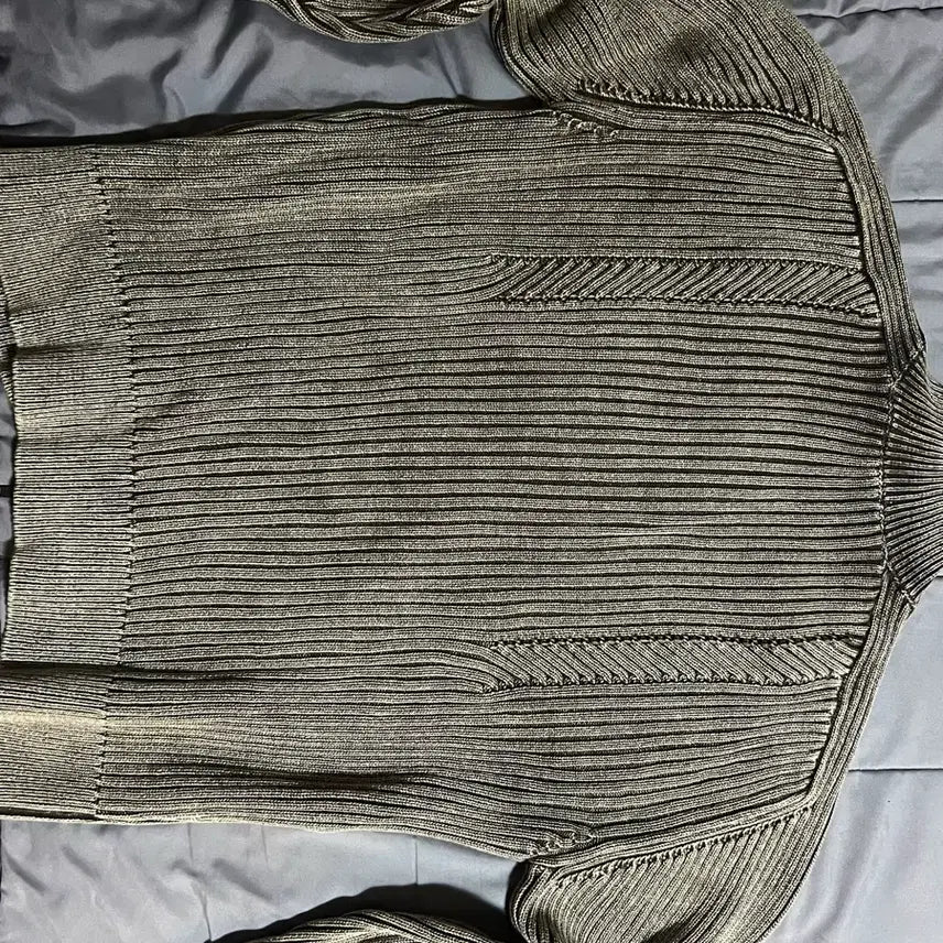 [BUNJANG] Elmood Piece Dyed Knit Zip-up Beige / 엘무드 피스 다이드 니트 집업 베이지 (48)
