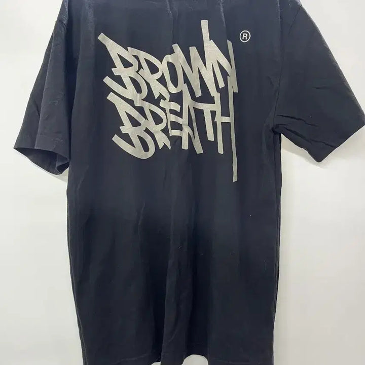 [BUNJANG] Brownbreath Black T-shirt (M Size) / 브라운브레스 블랙 반팔티 M 사이즈